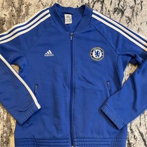 Chelsea FC zip up sweatshirt sz M